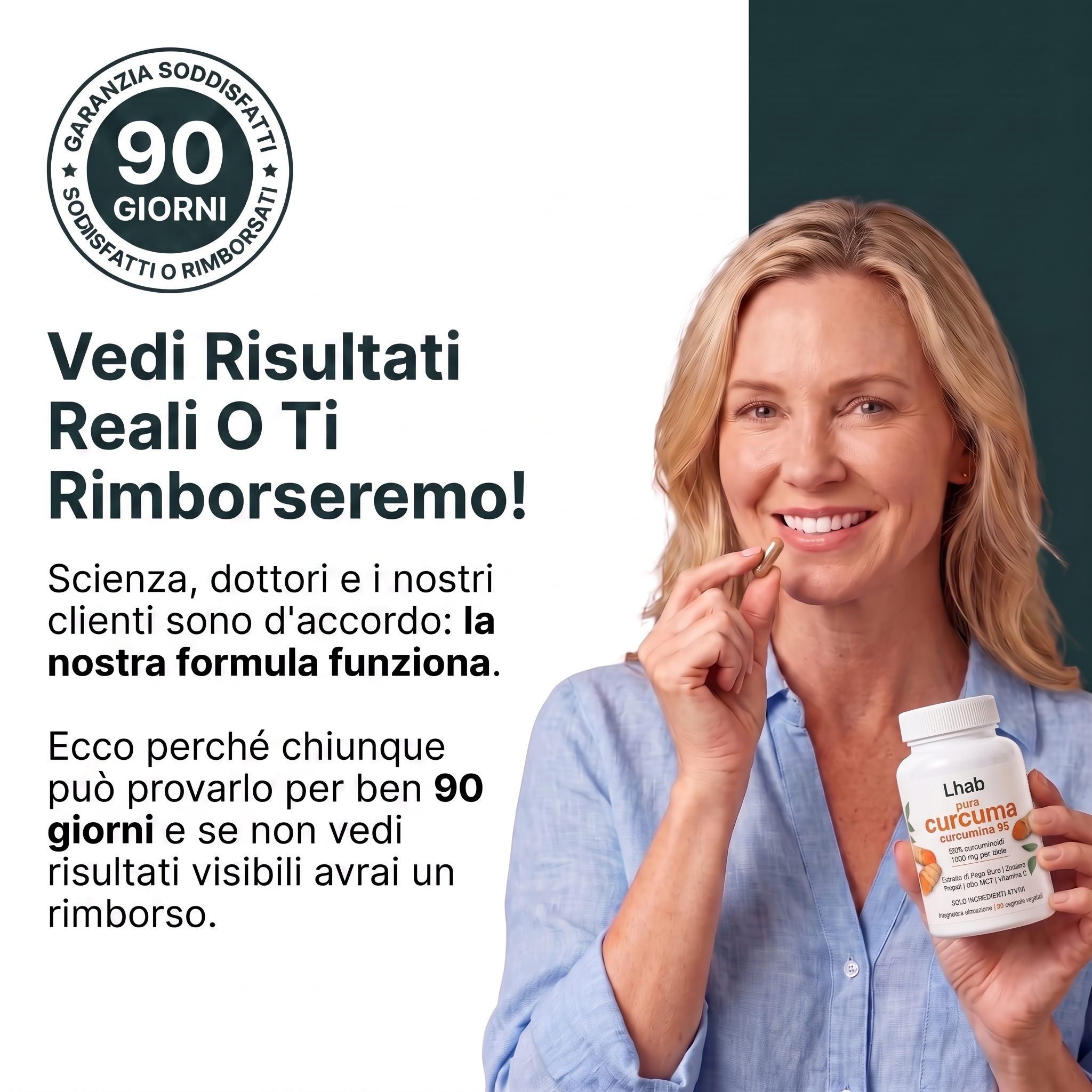 Ritrova Mobilità e Benessere Articolare - Curcuma (1000mg)